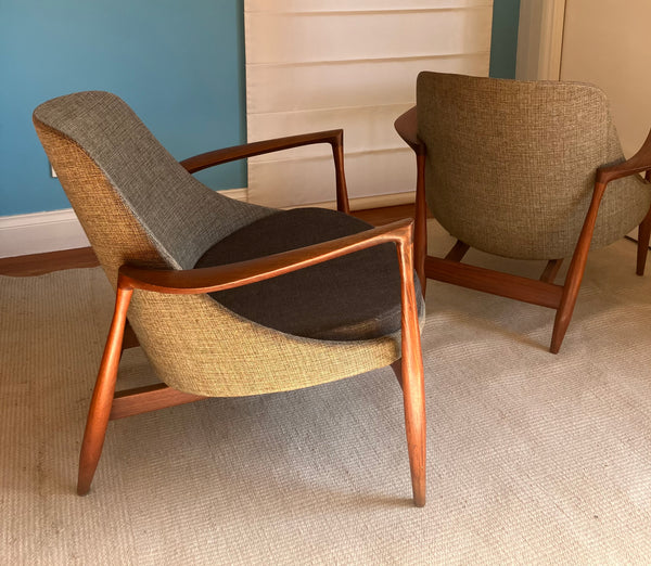 Vintage pair Kofod-Larsen Elizabeth Chairs PRICE ENQUIRY