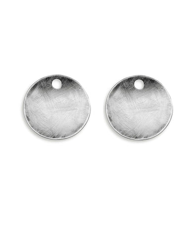 Pair of earring hangers "OSIRIS" from Spinning Jewelry, featuring sterling silver.