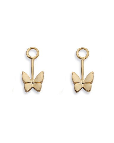 Earring Hangers 1305-06S : BUTTERFLIES, gold