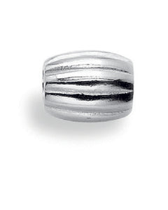 Necklace and bracelet charm in sterling silver.