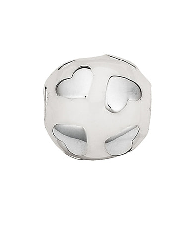 Sterling silver charm necklace and bracelet charm.
