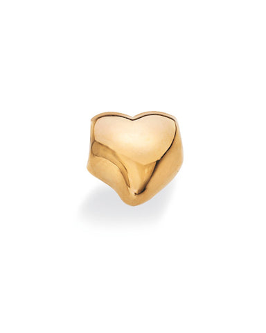 HEART necklace and bracelet charm in 9 carat gold.