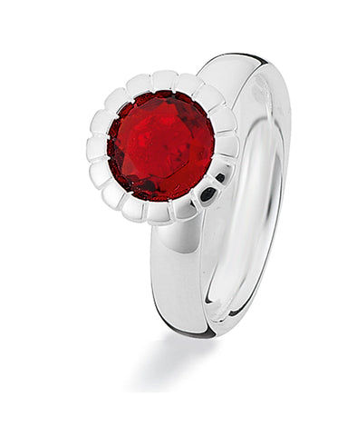Sterling silver Extreme ring from Spinning Jewelry.
