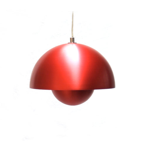 Panton Flowerpot pendant, red