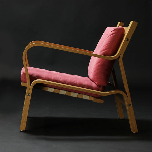 Pair vintage Wegner lounge chairs model GE671