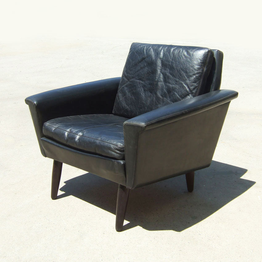 Danish vintage leather chair