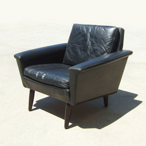 Danish vintage leather chair