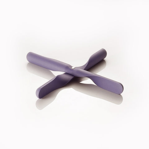 Propeller Trivet, purple
