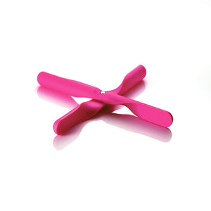 Menu Propeller Trivet, hot pink