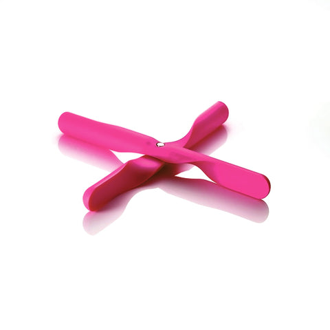 Menu Propeller Trivet, hot pink