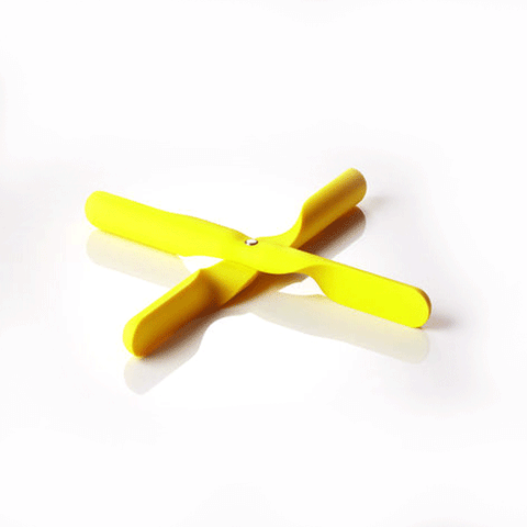 Propeller Trivet, yellow